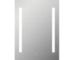 form&style LED-Spiegel FOUCHE 50 x 70 cm IP 44 mit Dimmfunktion und Lichtfarbeneinstellung