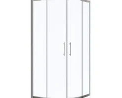 form&style Runddusche MOOREA R550 90 x 90 cm Klarglas Profilfarbe chrom