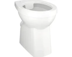 form&style Stand-WC AMARI Hybri offener Spülrand Erhöht weiß ohne WC-Sitz