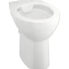 form&style Stand-WC LEYTE Tiefspüler offener Spülrand erhöht weiß ohne WC-Sitz