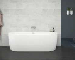 form&style Vorwand Badewanne SANSIBAR 80 x 180 cm weiß glänzend