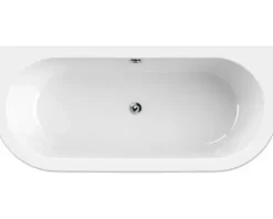 form&style Vorwand Badewanne SANSIBAR 80 x 180 cm weiß glänzend