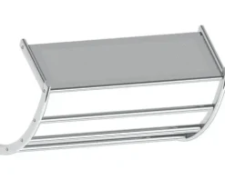 form&style Wandregal mit Handtuchstange 42x56 cm