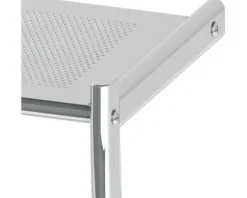 form&style Wandregal mit Handtuchstange 42x56 cm