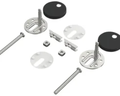 form&style Wand-WC Set SAMAR Tiefspüler ohne Spülrand kurz schwarz matt mit WC-Sitz und Turbo-Flush-Technologie