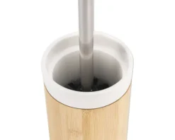 form&style WC-Bürstengarnitur Curetta Keramik mit Bambus