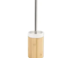 form&style WC-Bürstengarnitur Curetta Keramik mit Bambus