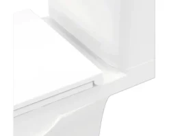 form&style WC-Kombination Set PALMYRA Tiefspüler offener Spülrand weiß glänzend mit WC-Sitz (Absenkautomatik, Quick-Release leicht abnehmbar) und Turbo-Flush-Technologie