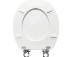 form&style WC-Sitz Farallon weiß Absenkautomatik Easy Fix