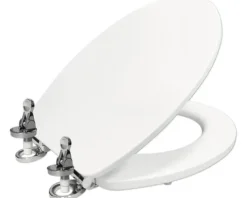 form&style WC-Sitz Farallon weiß Absenkautomatik Easy Fix