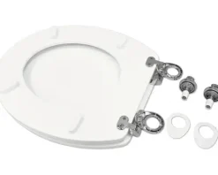form&style WC-Sitz Farallon weiß Absenkautomatik Easy Fix