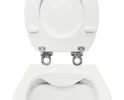 form&style WC-Sitz Farallon weiß Absenkautomatik Easy Fix