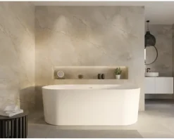 Freistehende Badewanne OTTOFOND Afinar 155 x 80 cm weiß 703964