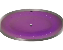Freistehende Badewanne OTTOFOND Kent 94 x 190 cm weiß glänzend mit Beleuchtung 71180