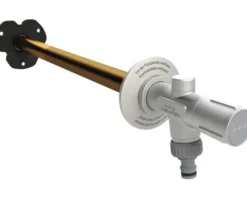 Frostsichere Außenarmatur Kemper FROSTI®-PLUS 1/2" AG 150-415 mm chrom matt 5780001500