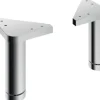 Fuß-Set Pelipal 2er-Set Höhe 10 cm chrom