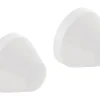 GEBERIT Abdeckkappen chrom matt WC 217.713.46.1