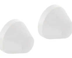 GEBERIT Abdeckkappen chrom matt WC 217.713.46.1
