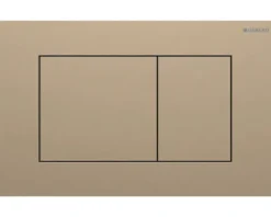 GEBERIT Betätigungsplatte Sigma40 Square rotgold gebürstet easy-to-clean-beschichtet 115.629.QB.1