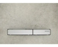 GEBERIT Betätigungsplatte Sigma50 Platte beton glänzend / Taster chrom glänzend 115.788.JV.2