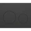 GEBERIT Betätigungsplatte Sigma40 Platte schwarzchrom gebürstet easy-to-clean-beschichtet 115.628.QD.1