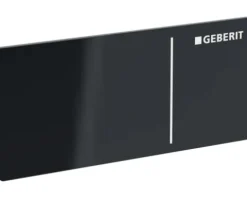 GEBERIT Betätigungsplatte für Fernbetätigung Typ 70 Glas schwarz glänzend 242.957.SJ.1