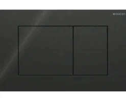 GEBERIT Betätigungsplatte Sigma40 Square Glas schwarz glänzend 115.629.SJ.1