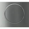 GEBERIT Betätigungsplatte Sigma 10 Platte edelstahl gebürstet / Taster edelstahl gebürstet / Dekorringe glänzend 115.758.SN.5