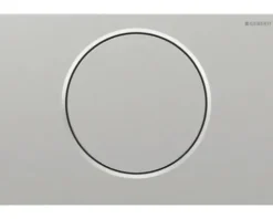 GEBERIT Betätigungsplatte Sigma 10 Platte edelstahl gebürstet / Taster edelstahl gebürstet 115.787.SN.5