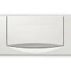 GEBERIT Betätigungsplatte 300T Platte weiß glänzend / Taster weiß glänzend 115.333.11.1