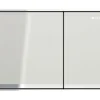 GEBERIT Betätigungsplatte Omega 60 Platte sandgrau glänzend / Taster sandgrau glänzend / Dekorstreifen chrom 115.081.JL.1