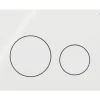 GEBERIT Betätigungsplatte Sigma40 Glas weiß glänzend 115.628.SI.1