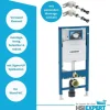 Geberit Duofix Vorwandelement Sigma 111300005 HGMBAD WC inkl. Zubehör Set