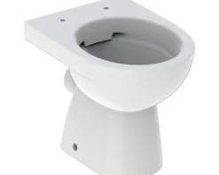 GEBERIT Stand-WC Renova Tiefspüler ohne Spülrand weiß glänzend KeraTect® Spezialglasur ohne WC-Sitz 500480018