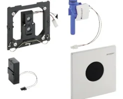 GEBERIT Urinalsteuerung Mambo berührungslos Infrarot Batteriebetrieb Betätigung aus Edelstahl gebürstet 116.033.FW.1