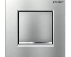 GEBERIT Urinalsteuerung Typ 30 Platte chrom matt / Taster chrom matt 116.017.JQ.1
