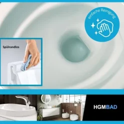 Geberit Vorwandelement Omega 82 cm Villeroy Boch Architectura WC inkl. Zubehör Set