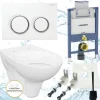 Geberit Vorwandelement Omega 82 cm Design WC inkl. Zubehör Set