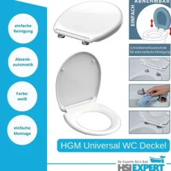 Geberit Vorwandelement Omega 82 cm Design WC inkl. Zubehör Set