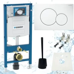 Geberit Vorwandelement Sigma 111300006 Betätigungsplatte weiß Komplettset
