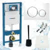 Geberit Vorwandelement Sigma 111300006 Betätigungsplatte Sigma20 weiß Komplettset