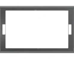 GEBERIT Abdeckrahmen Sigma70 schwarzchrom 115.623.QC.1