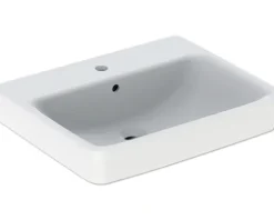 GEBERIT Aufsatzwaschbecken Renova Plan 60 cm weiß 501721001