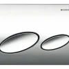 GEBERIT Betätigungsplatte Kappa 20 Platte chrom matt / Taster chrom matt 115.228.46.1