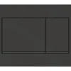 GEBERIT Betätigungsplatte Sigma20 (ex Sigma30) Platte schwarz matt / Taster schwarz matt 115.883.16.1