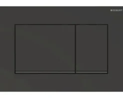 GEBERIT Betätigungsplatte Sigma20 (ex Sigma30) Platte schwarz matt / Taster schwarz matt 115.883.16.1
