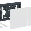 GEBERIT Betätigungsplatte Sigma70 Glas weiß glänzend 242.813.SI.1