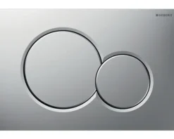 GEBERIT Betätigungsplatte Sigma 01 Platte chrom matt / Taster chrom matt 115.770.JQ.5