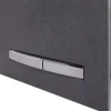 GEBERIT Betätigungsplatte Sigma 50 Platte schiefer matt / Taster chrom matt 115.788.JM.2