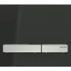 GEBERIT Betätigungsplatte Sigma 50 Platte schwarz glänzend / Taster chrom glänzend 115.788.DW.2